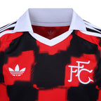 Fulham 2026/27 Away Jersey Fan Version - Collar and Crest Detail