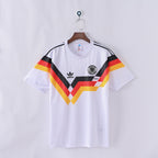 Germany 1990 Home Retro Jersey - complete front view