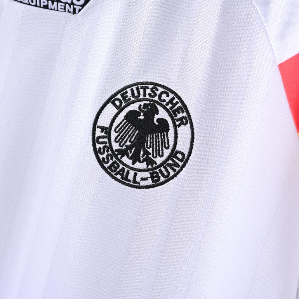 Germany 1992 Home Retro Jersey - crest and sleeve detail