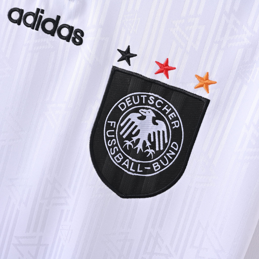 Germany 1996 Home Retro Jersey - crest detail