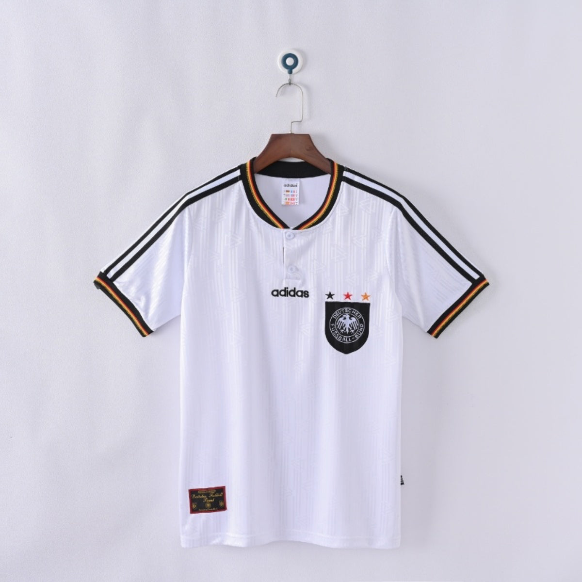 Germany 1996 Home Retro Jersey - complete front view