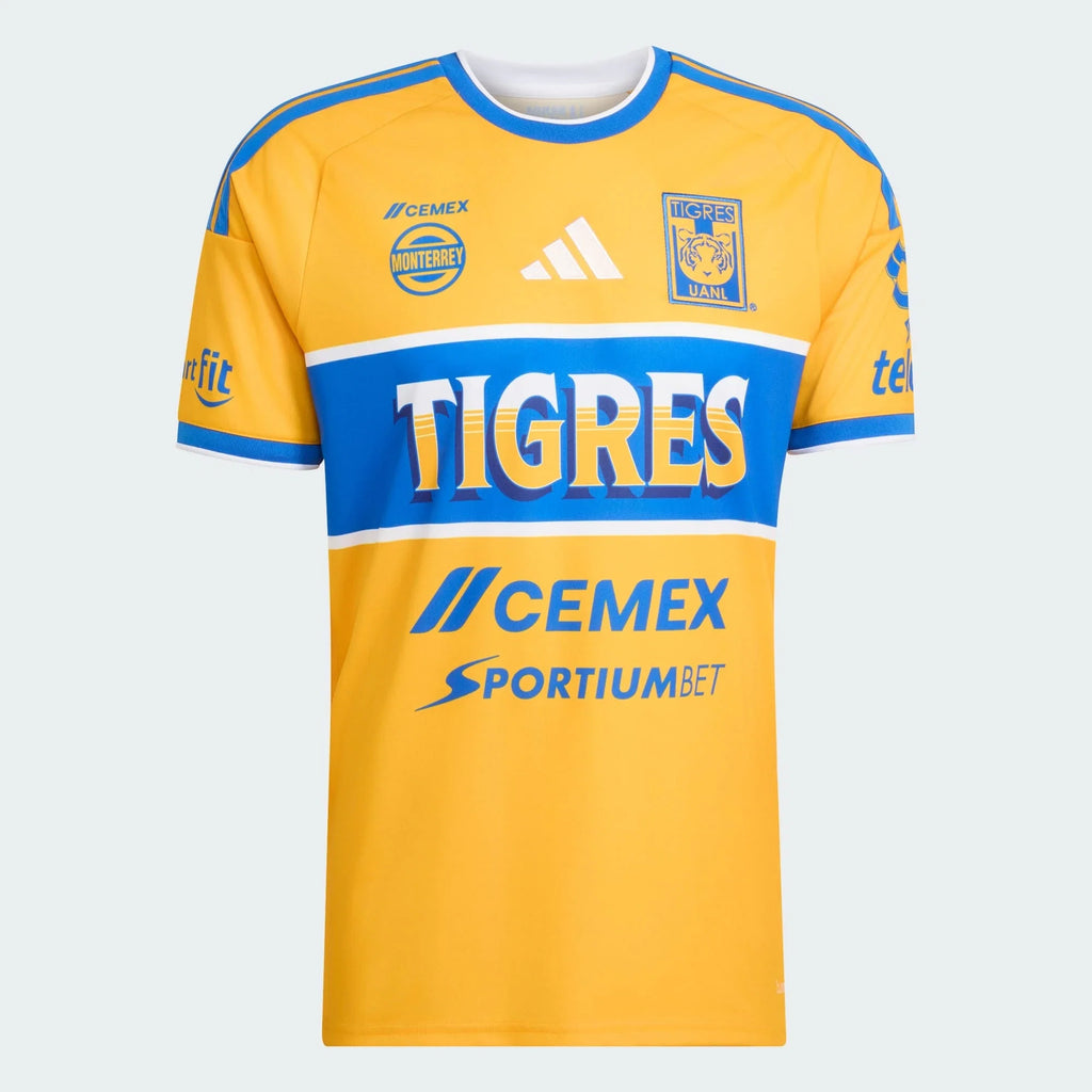Tigres UANL 2026/27 Home Fan Jersey – front view