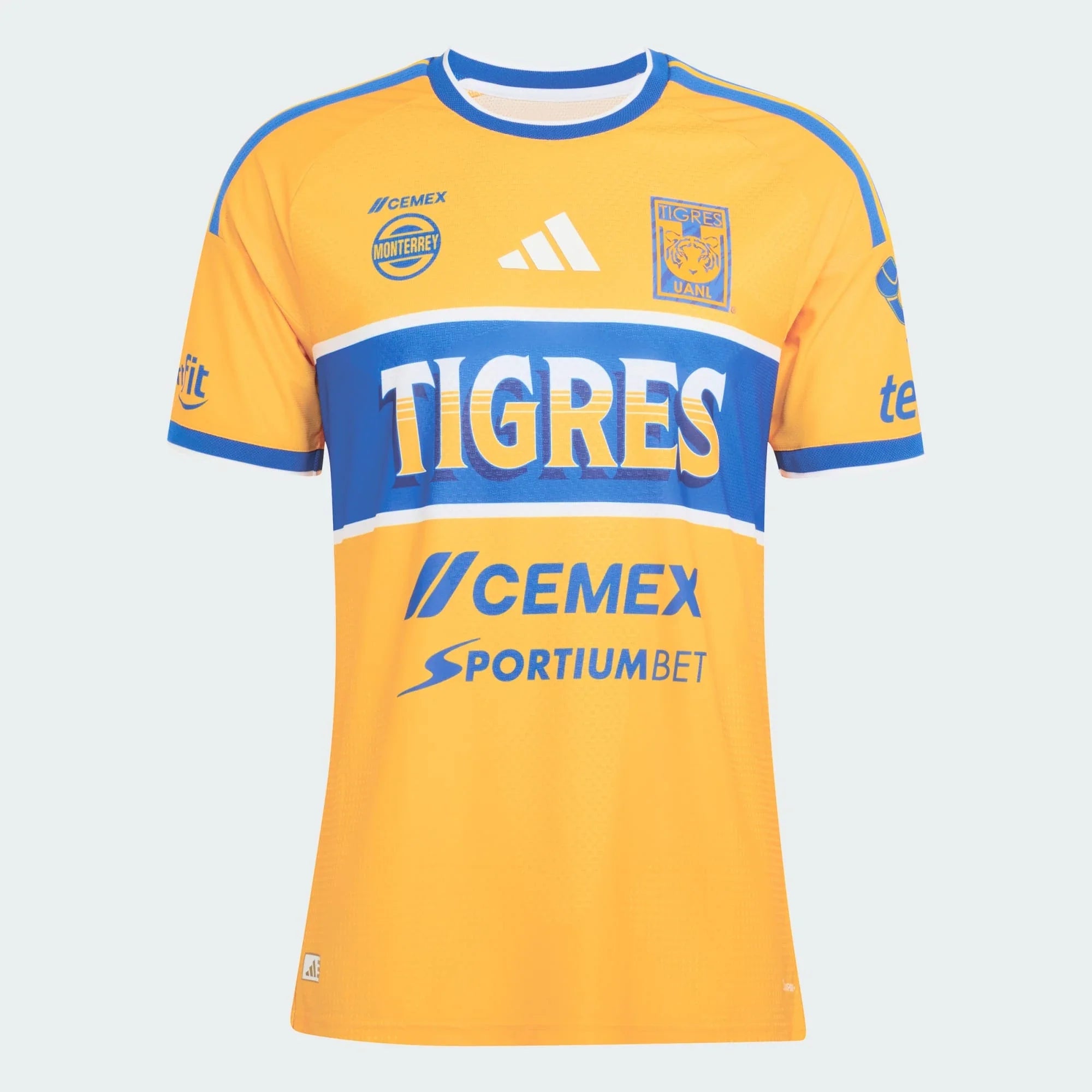 Tigres UANL 2026/27 Home Player Jersey – front view
