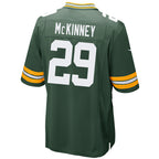 Green Bay Packers NFL jersey — Xavier McKinney #29 — back view