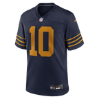 GoalStyle Green Bay Packers The 1923 Classic Navy NFL jersey, Jordan Love #10, front view