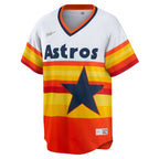 Houston Astros Jersey — Retro Orange Cooperstown — back view