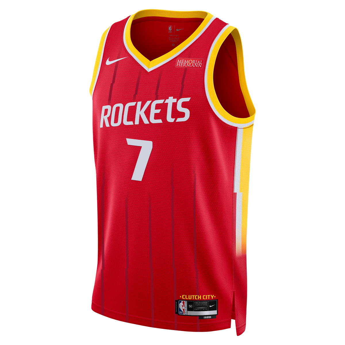Houston Rockets 2025/26 Icon Edition Kevin Durant #7 frente