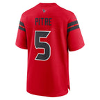 GoalStyle Houston Texans Red jersey Jalen Pitre #5 back