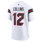 GoalStyle Houston Texans White jersey Nico Collins #12 back