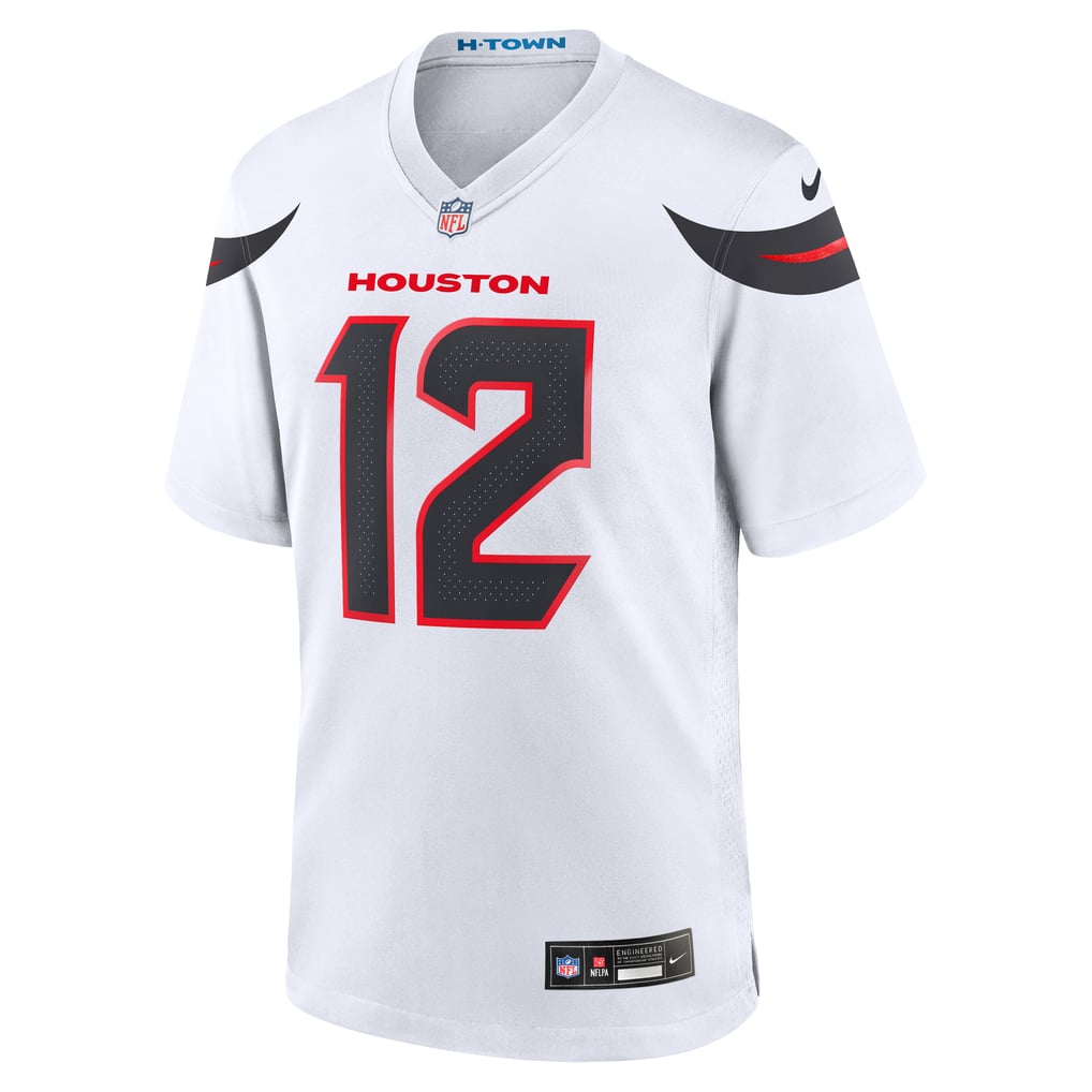 GoalStyle Houston Texans White jersey Nico Collins #12 front