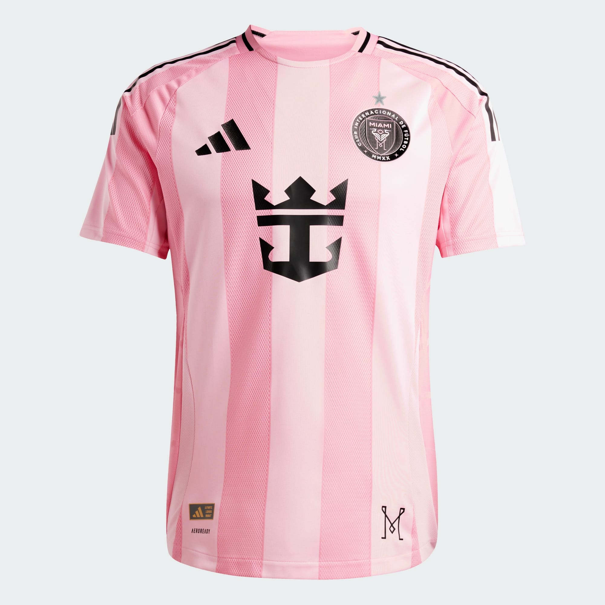 Inter Miami CF 2026 home jersey Player authentic version front view in pink