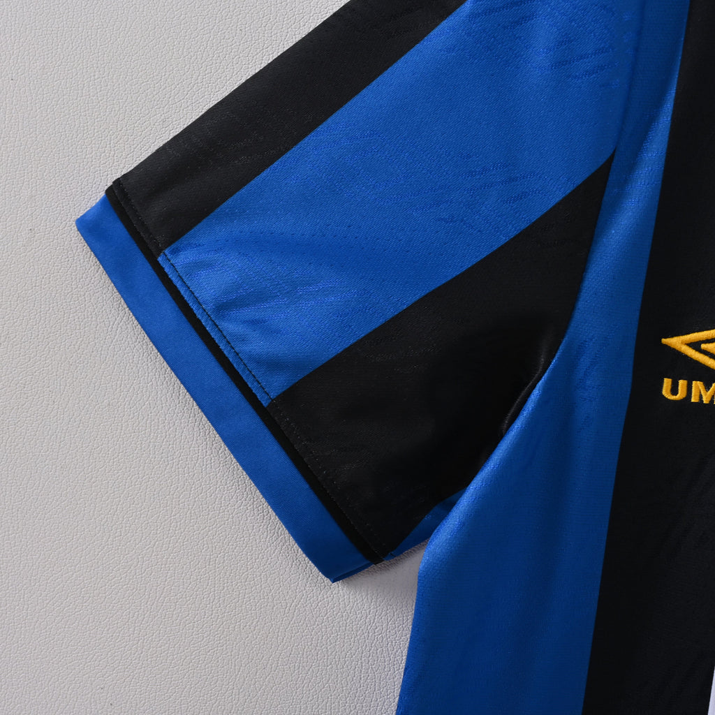 Inter Milan 1995/96 Home Retro Jersey back view