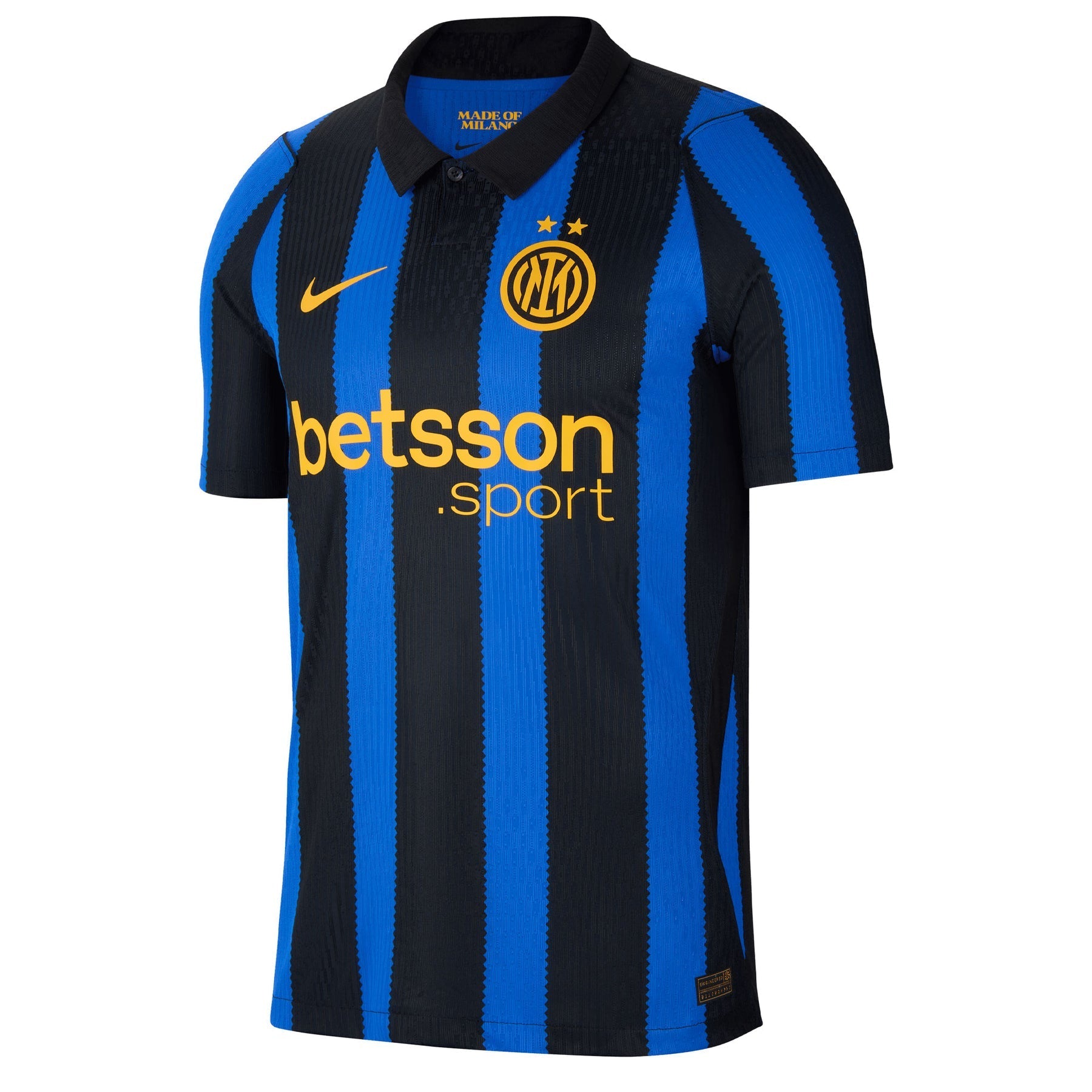 Camiseta Inter Milan 2026/27 Home versión Player - vista frontal y detalles Aero-FIT en alta resolución