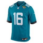 Jacksonville Jaguars NFL jersey — Trevor Lawrence #16 — back view
