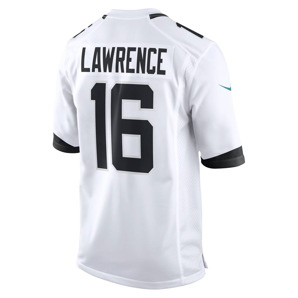 GoalStyle Jacksonville Jaguars White Jersey Trevor Lawrence #16 back