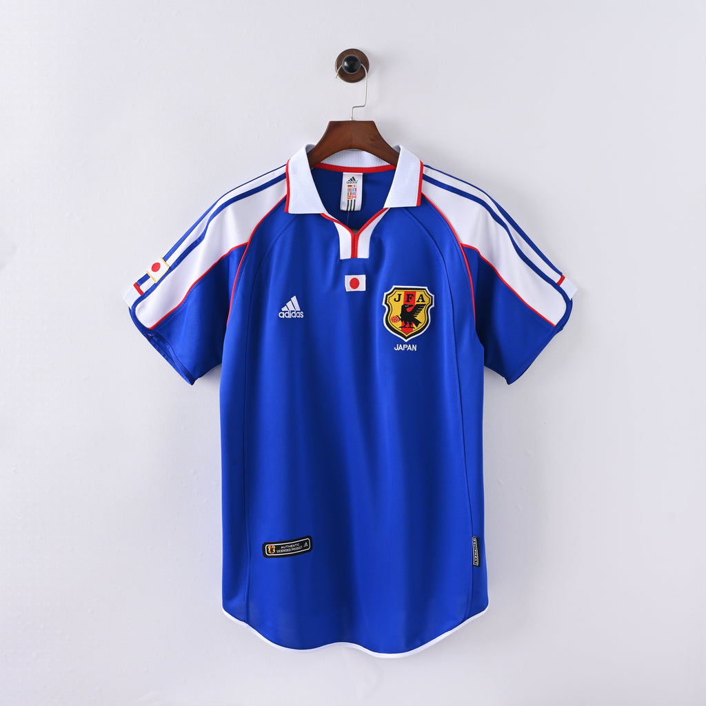 Japan 2000 home retro jersey, vista frontal