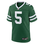 New York Jets NFL jersey — Garrett Wilson #5 — back view