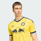 Leeds United 2026/27 Away Fan Jersey crest and fabric detail