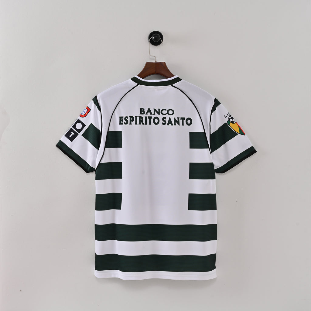 Lisbon 2001–03 Home Retro Jersey - back view