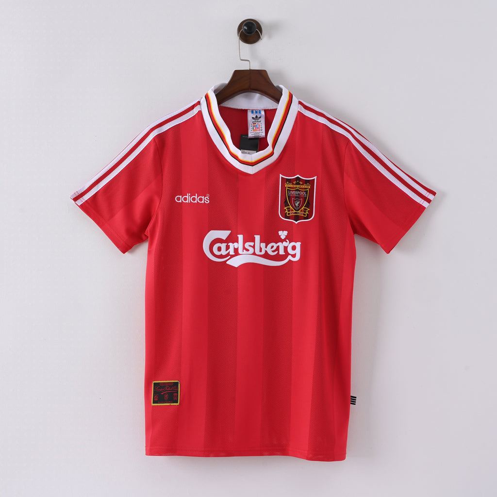 Liverpool 1995/96 home retro jersey front