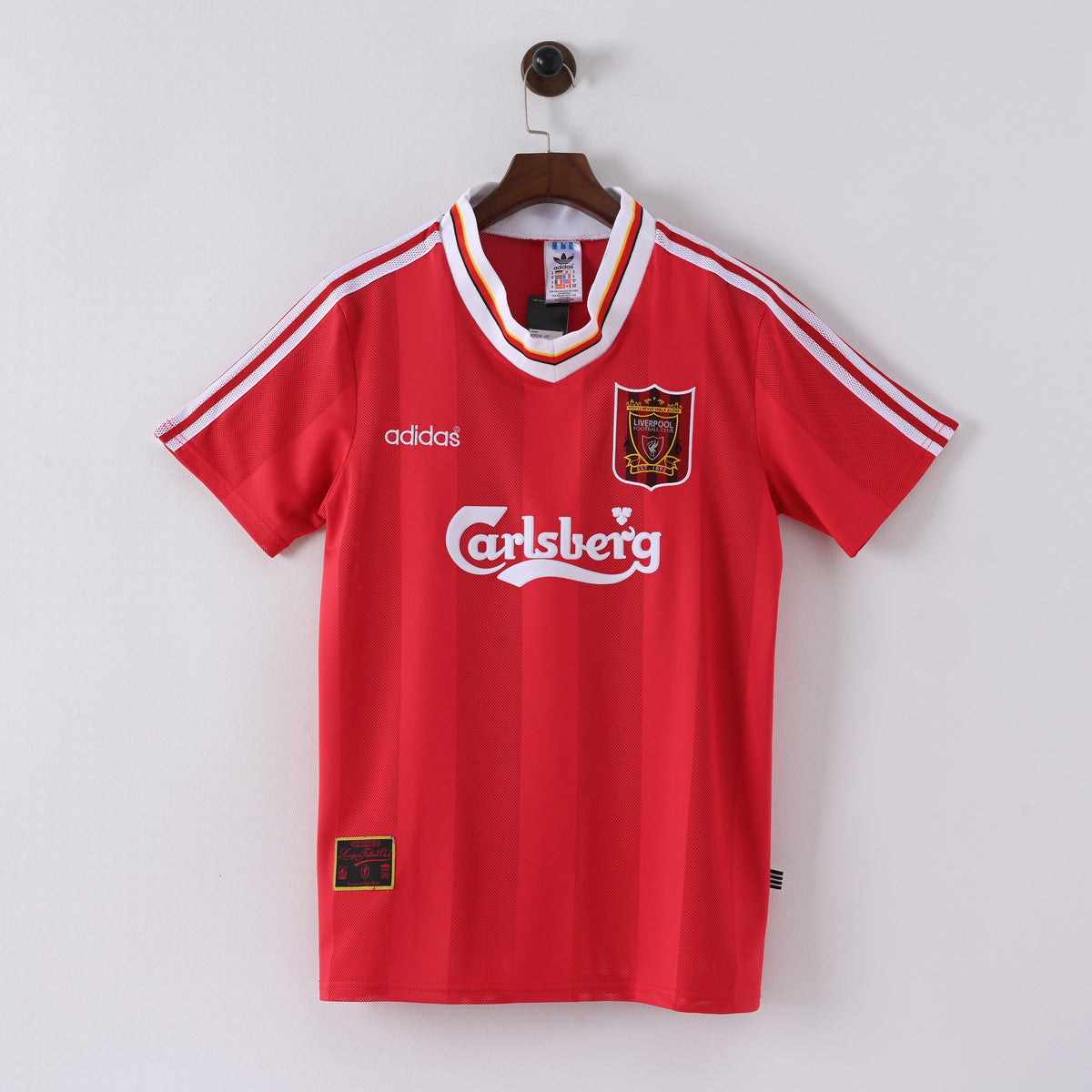 Liverpool 1995/96 home retro jersey front