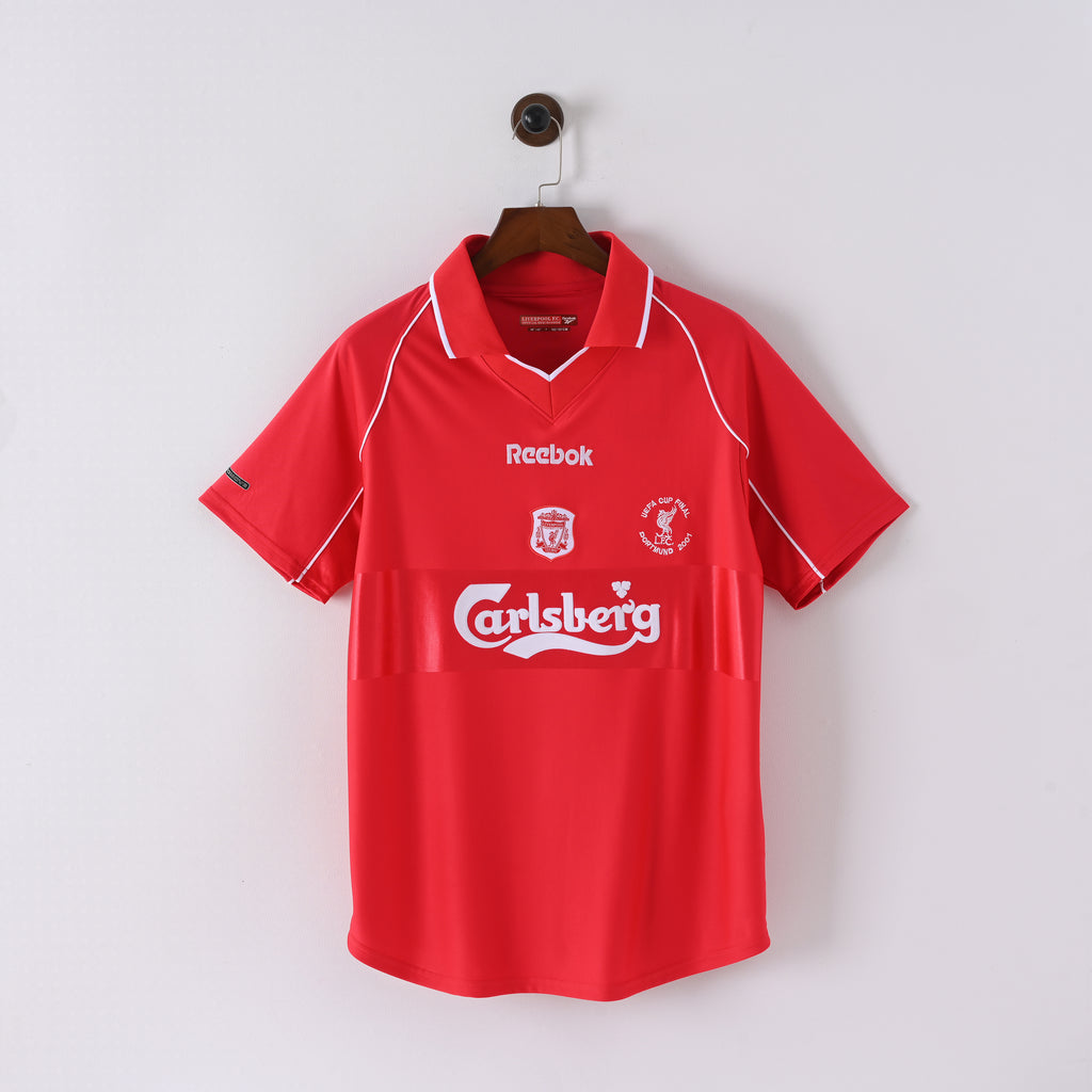 Liverpool FC 2000/01 Home Retro Jersey — vista frontal