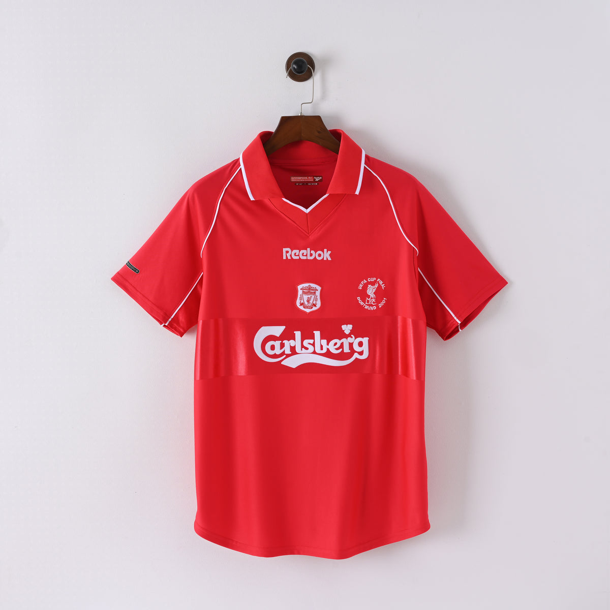 Liverpool FC 2000/01 Home Retro Jersey — vista frontal