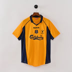 Liverpool 2000/01 Second Away Retro Jersey full front view