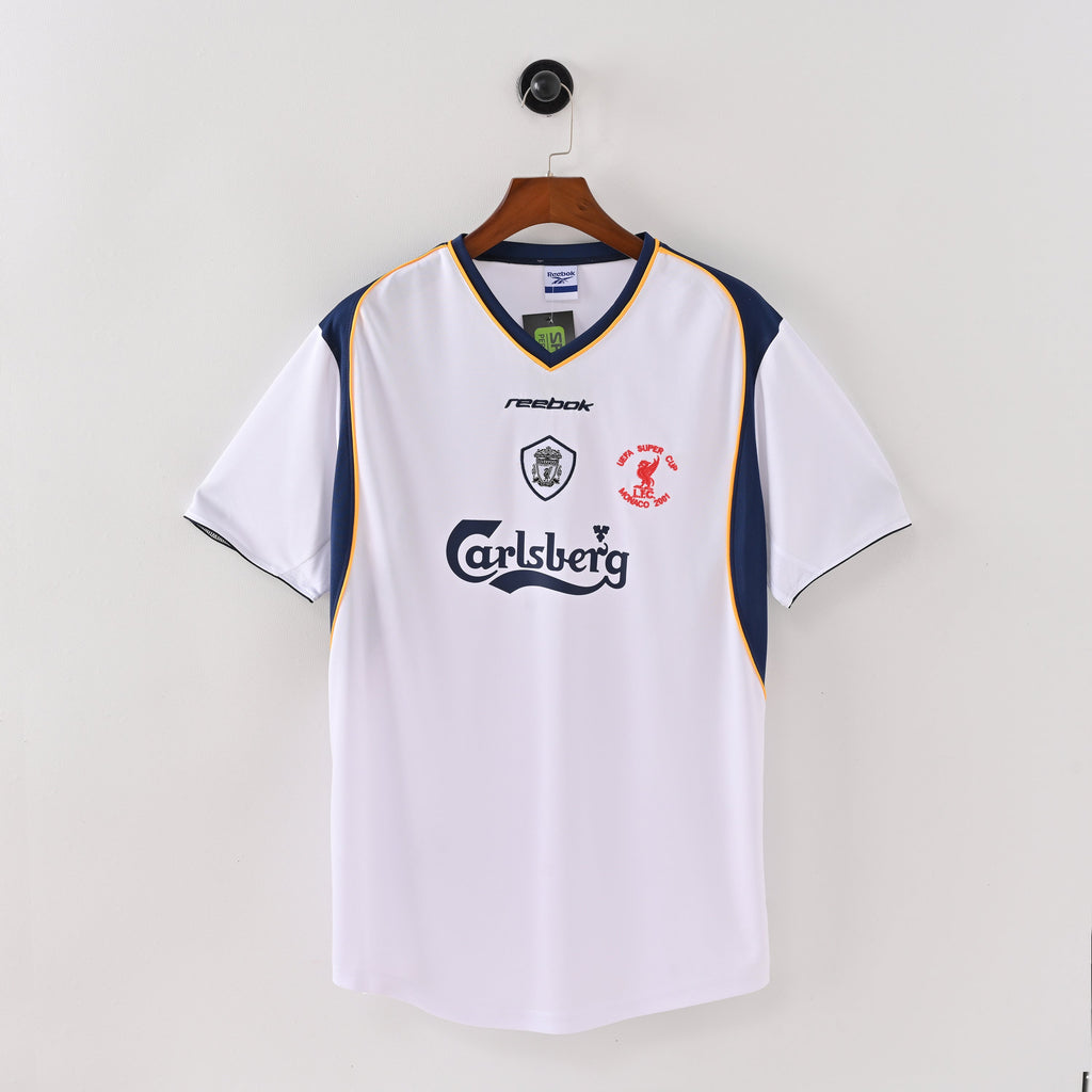 Liverpool FC 2001/02 Away Retro Jersey front view