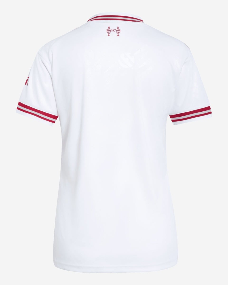 Camiseta Liverpool Away 2026/27 versión Women Fan - vista posterior