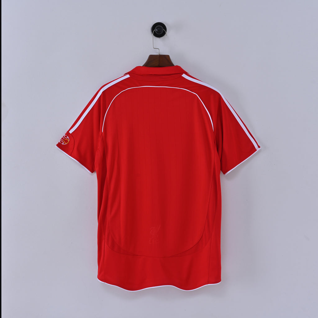 Liverpool FC 2006/07 home retro jersey back view