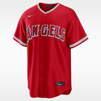 Los Angeles Angels Jersey — Red — front view