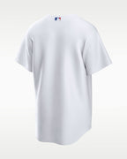 Los Angeles Dodgers Jersey — White Home — back view