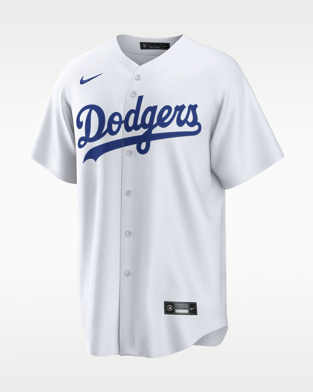 Los Angeles Dodgers Jersey — White Home — front view