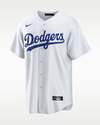Los Angeles Dodgers Jersey — White Home — front view