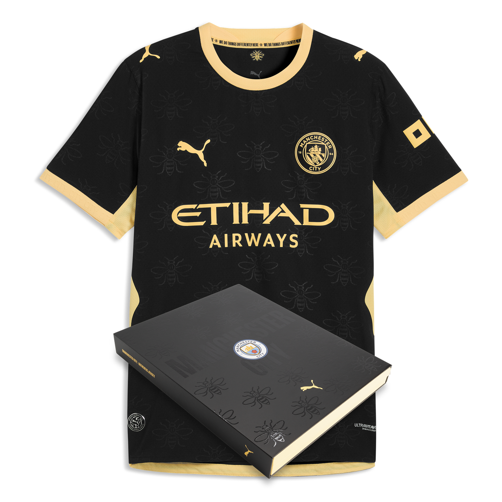 Manchester City 2026/27 Away men's Player authentic jersey – front view