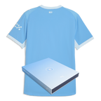 Manchester City 2026/27 Home men's Player authentic jersey – back view
