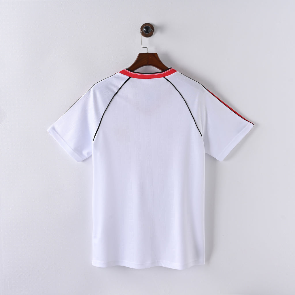 Manchester United 1988–90 Away Retro Jersey back view