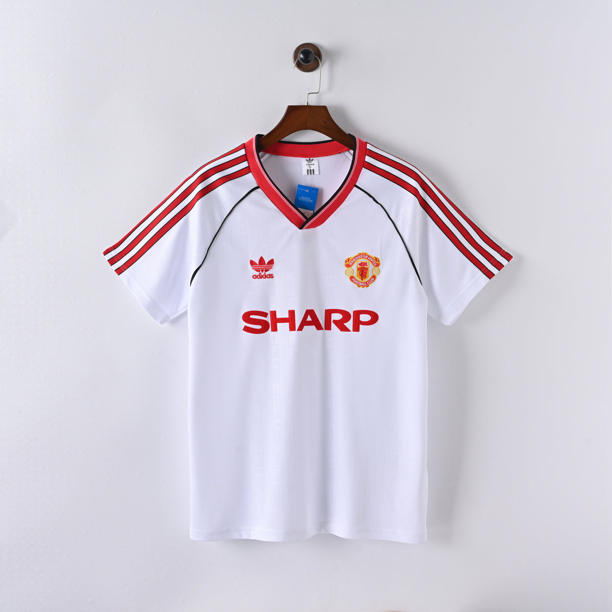 Manchester United 1988–90 Away Retro Jersey front view