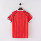 Manchester United 1991/92 Home Retro Jersey full back view