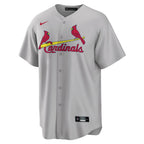 St. Louis Cardinals Gray Road Jersey