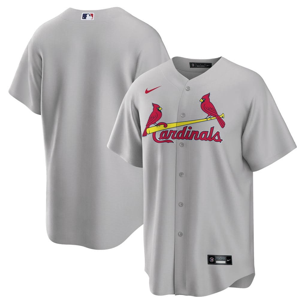 St. Louis Cardinals Gray Road Jersey