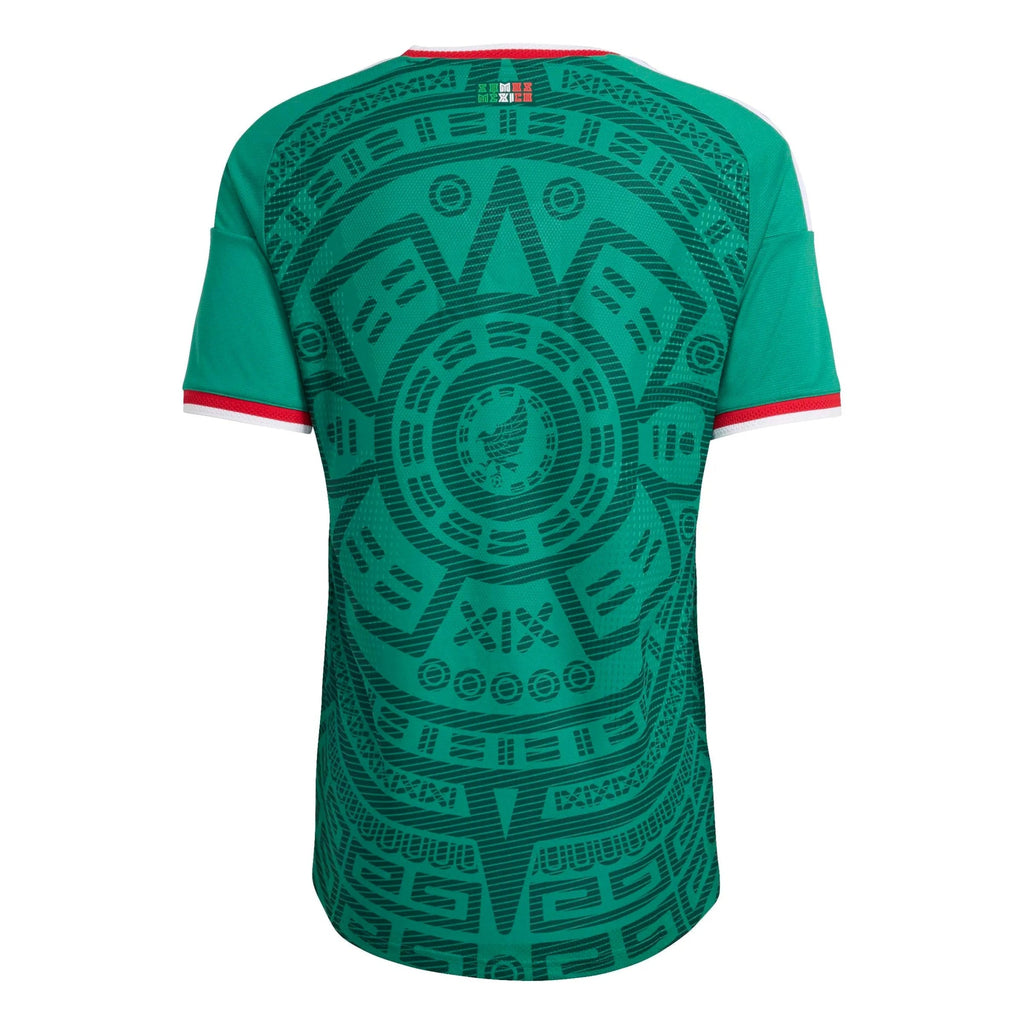 GoalStyle Mexico 2026 Home Authentic Jersey Player vista trasera