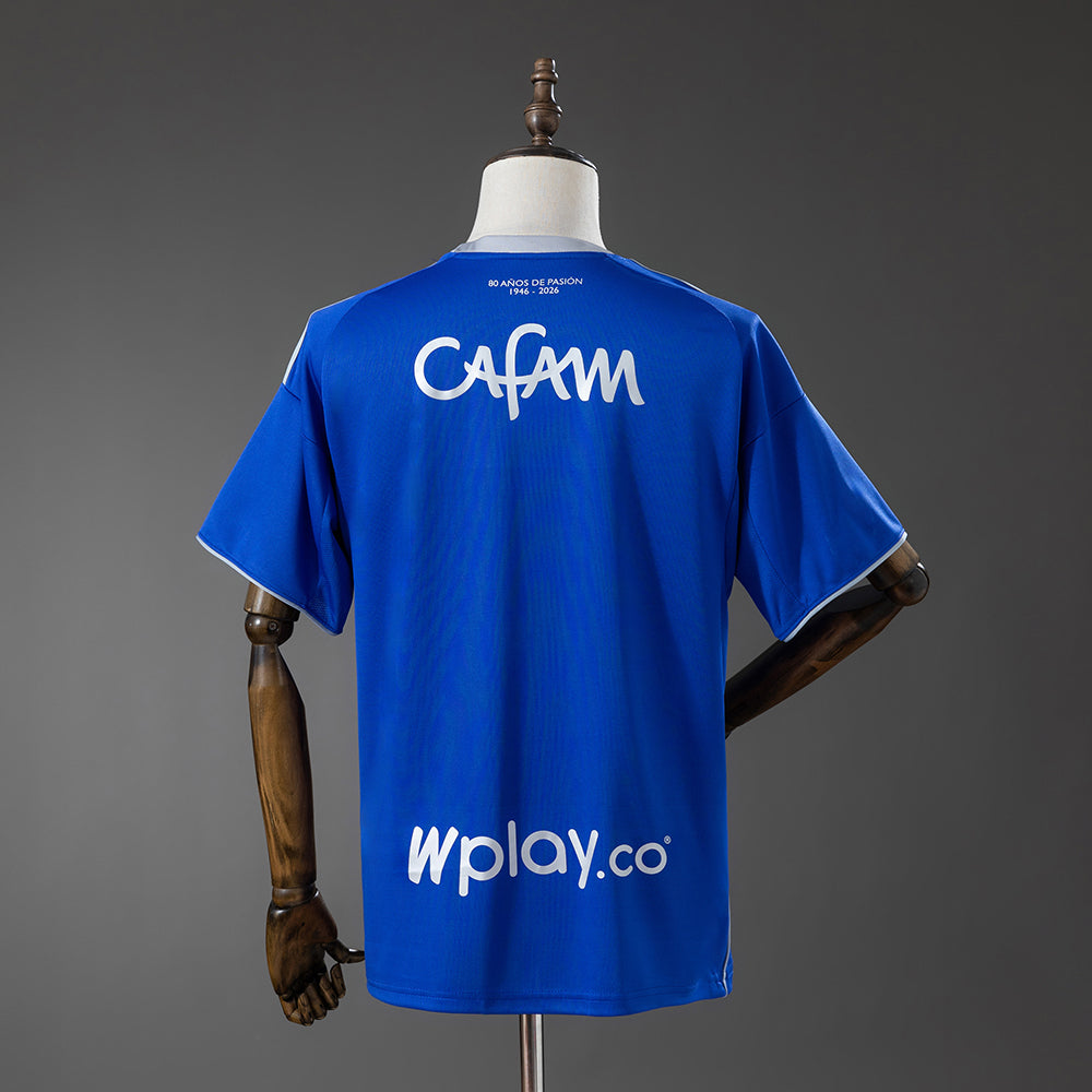 Millonarios 2026/27 Home — trasera