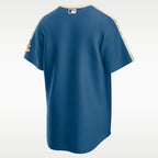 GoalStyle Milwaukee Brewers 2026 City Connect MLB Stadium Jersey back view, isolated product