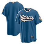 GoalStyle Milwaukee Brewers 2026 City Connect MLB Stadium Jersey front and back, isolated product view