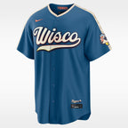 GoalStyle Milwaukee Brewers 2026 City Connect MLB Stadium Jersey front view, isolated product