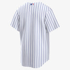 Chicago Cubs White Home Jersey — back view