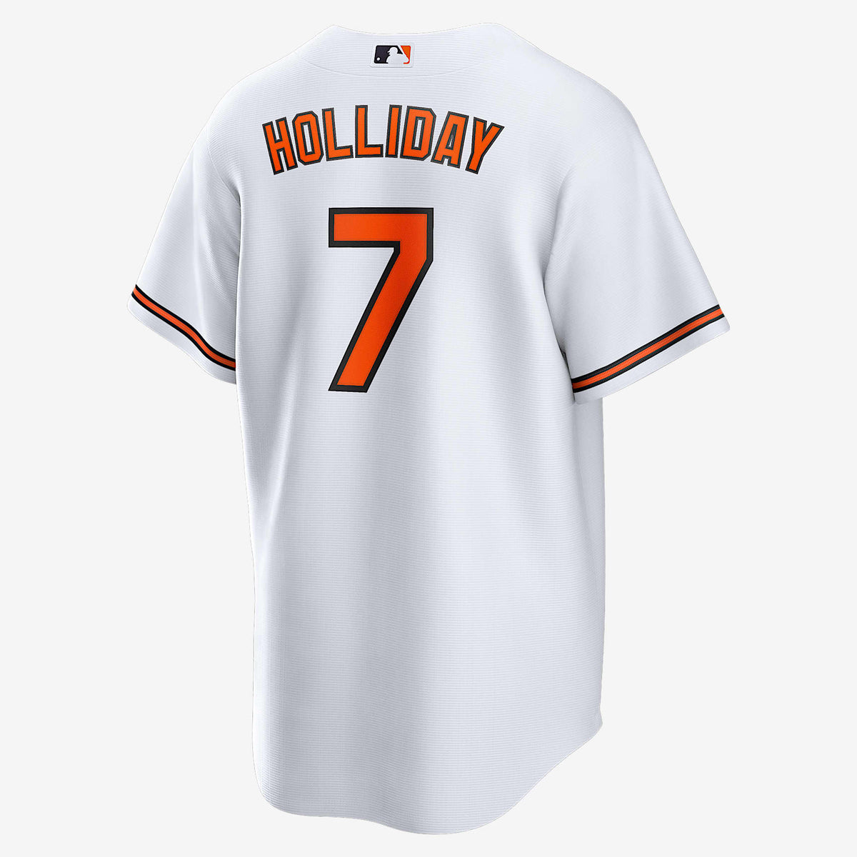 Baltimore Orioles Jersey — White Home — back view