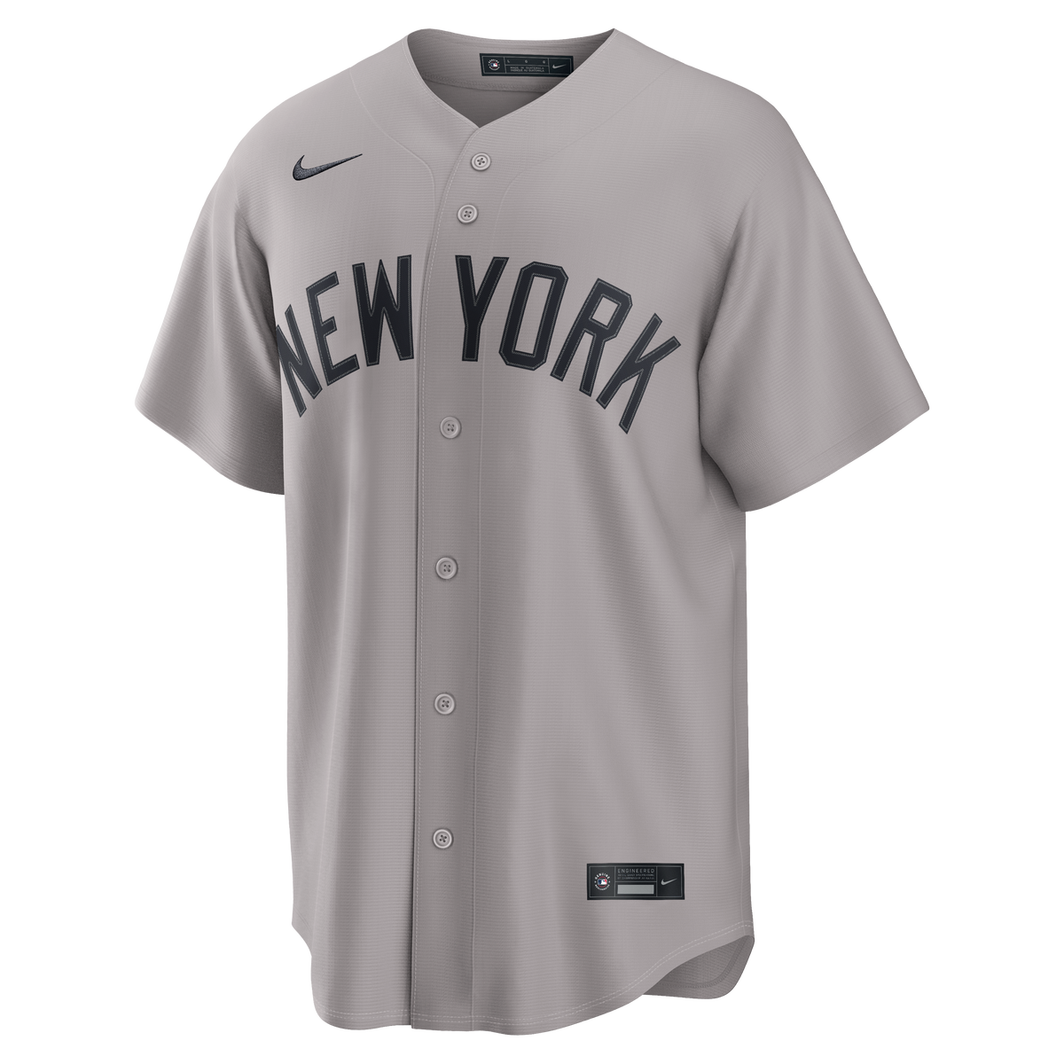 GoalStyle New York Yankees Gray Road Jersey — front view